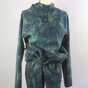 Old Navy Blue and Green Lounge Set Size Medium